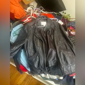 Leather jacket